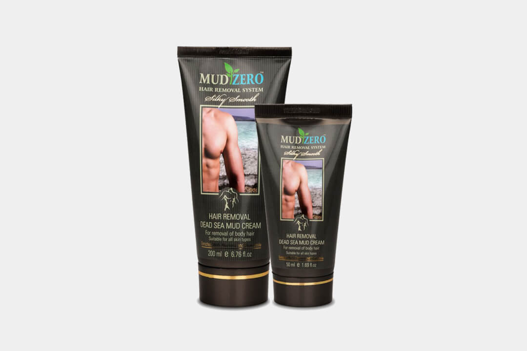 MudZero Dead Sea Hair Removal Cream for Men