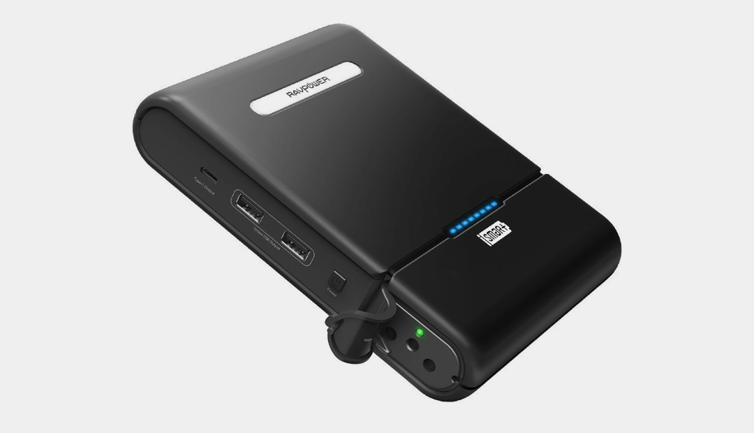 RAVPower Universal Power Bank Travel Charger