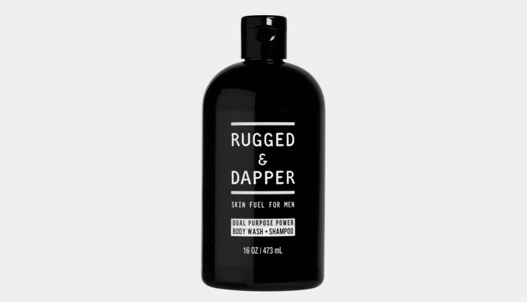 RUGGED & DAPPER Shampoo and Body Wash for Men