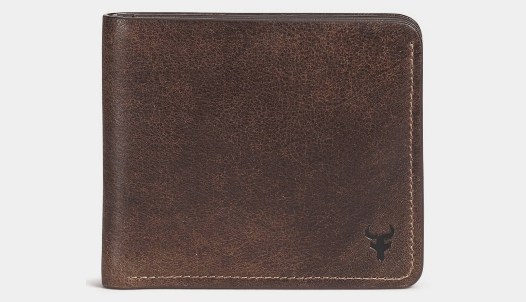 Trask Jackson Slimfold Bison Leather Wallet