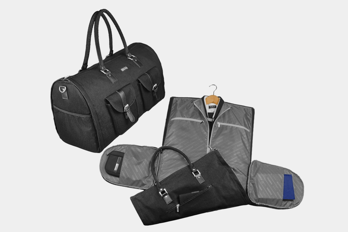 GYSSIEN 2-in-1 Convertible Travel Garment Bag Duffel