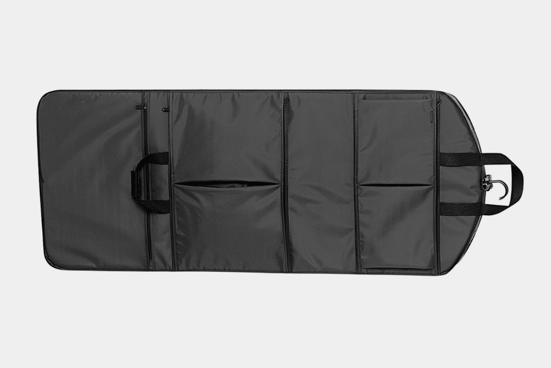 WallyBags 52-inch GarmenTote Tri-Fold Garment Bag with Pockets