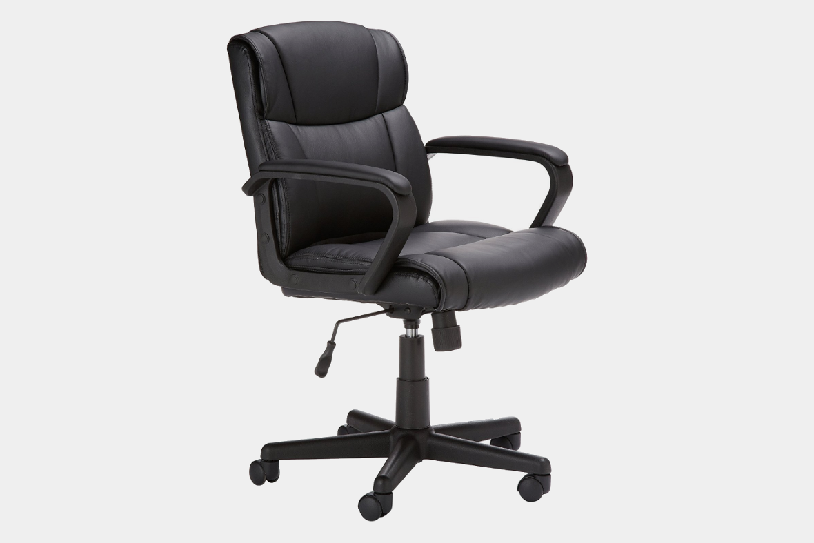 Office Chair Ergonomic Computer Chair Mesh Desk Chair with Lumbar Support Modern Executive Adjustable Chair Rolling Swivel Chairs for Women and Men，Black