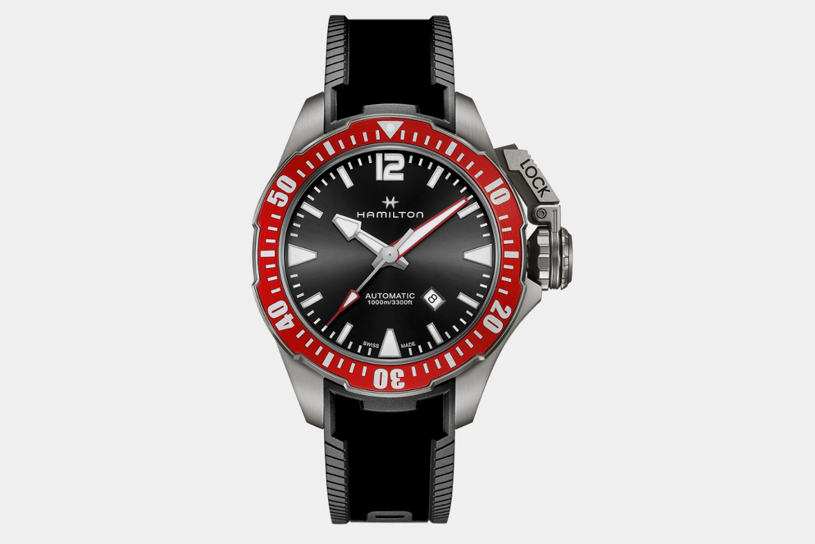 Hamilton Frogman Titanium Watch