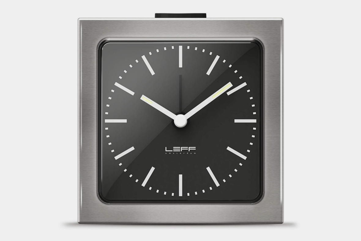 Leff Amsterdam Alarm Clock Block