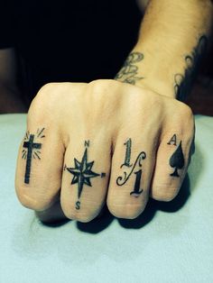 meaningful finger tattoos for men