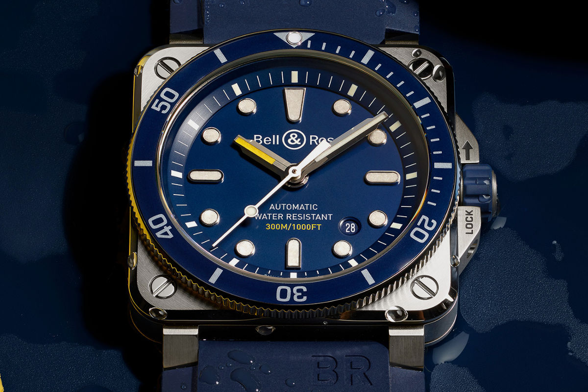 Bell & Ross Diver Blue Watch