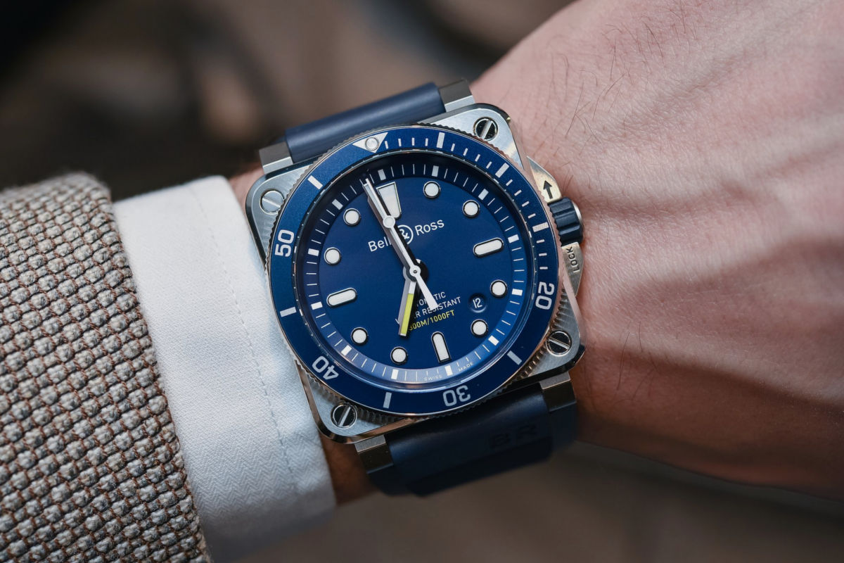 Bell &amp; Ross Diver Blue Watch