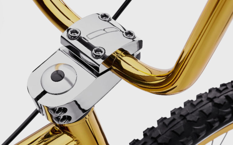 dior gold bmx bike