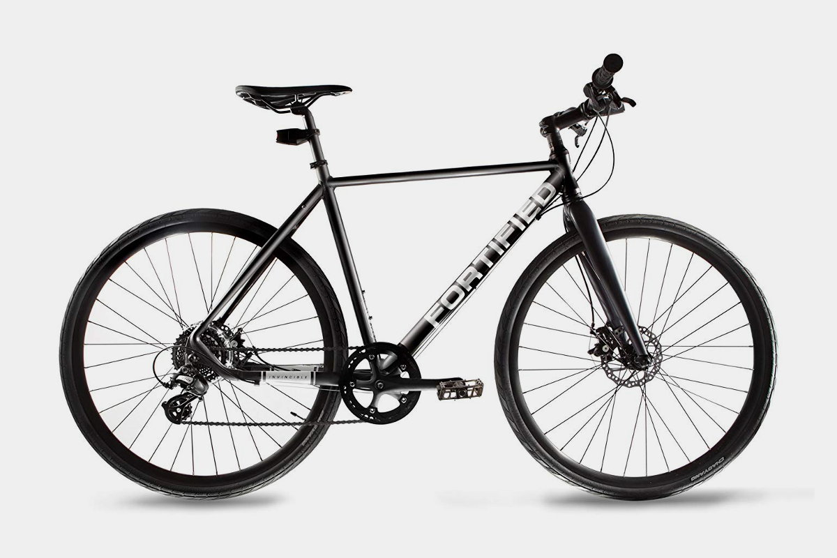 Fortified Theft-Resistant 8 Speed Disk Brake City Commuter Bike