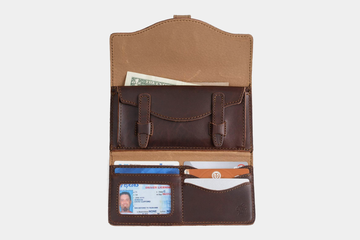 Saddleback Leather Trifold Wallet