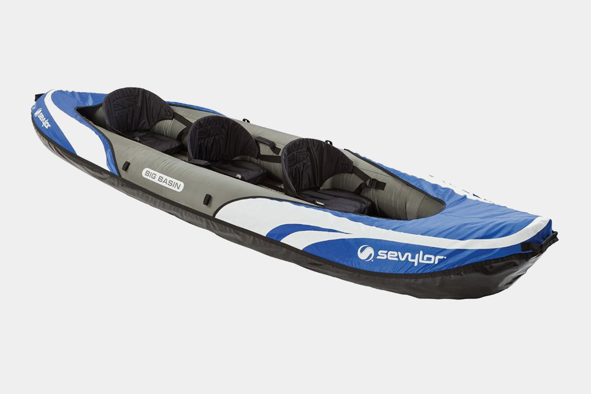 Sevylor Big Basin 3 Person Inflatable Kayak
