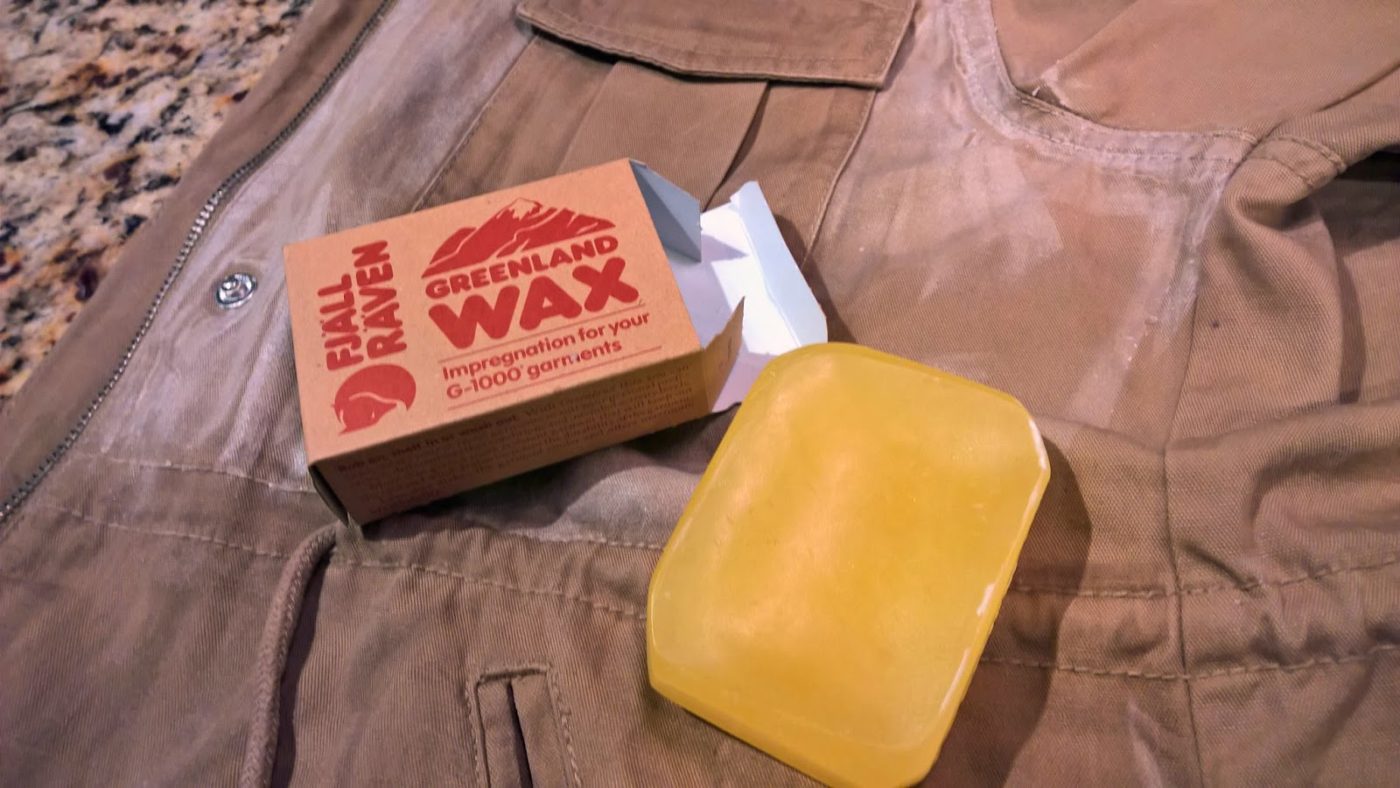 How to ReWax a Canvas Jacket Improb