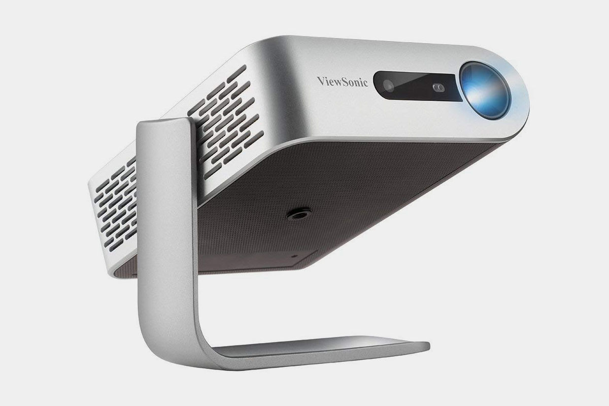 ViewSonic M1 Portable Projector with Built In Dual Harmon Kardon Speakers