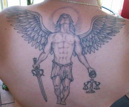 The 95 Best Guardian Angel Tattoos for Men | Improb