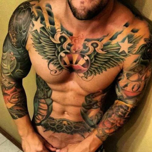 best american design tattoo for men