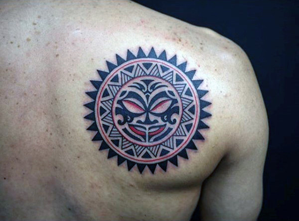 best aztec design tattoo for men