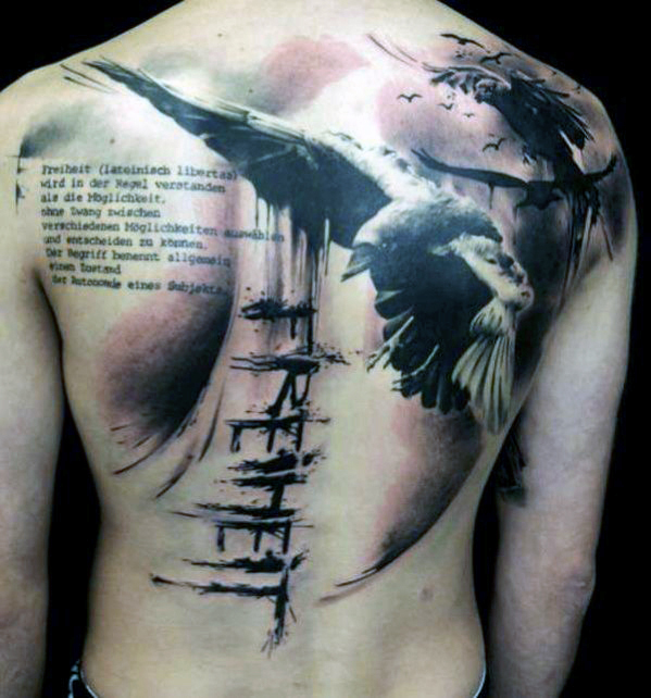 best bird design tattoo for men