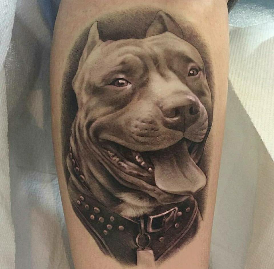 best dog design tattoo for men