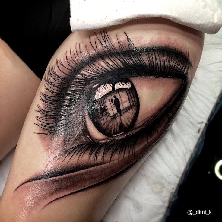 best eye design tattoo for men