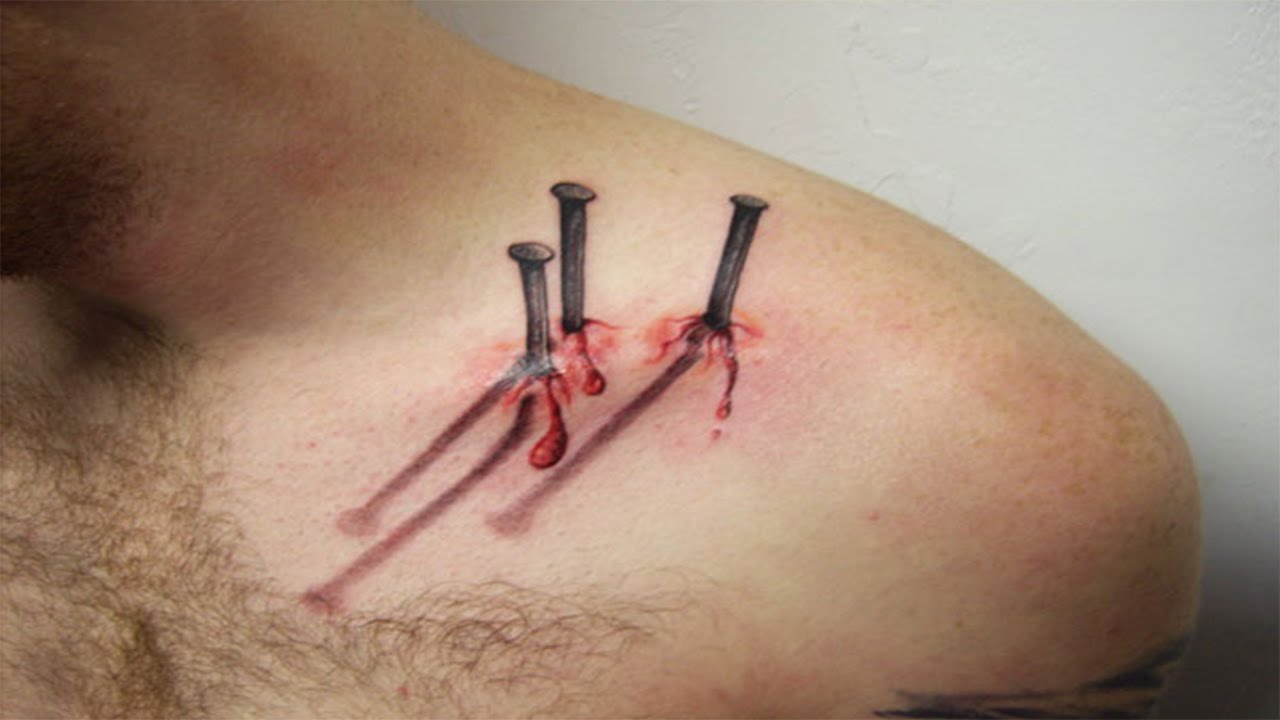 best wound design tattoo for men