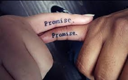 promise matching couple tattoo