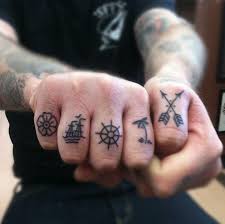 small finger tattoo for men