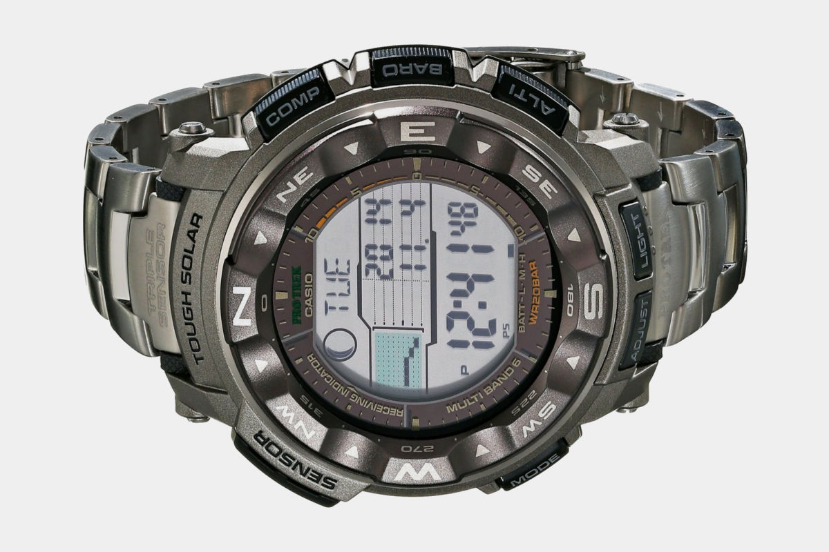 Casio Pro Trek PRW-2500T-7CR Digital Solar Watch
