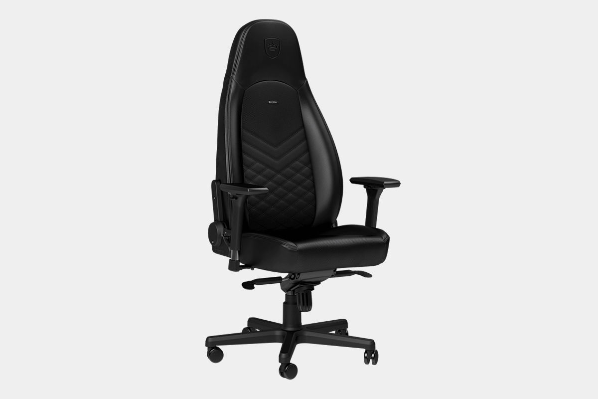 ICON Black Gaming Chair by noblechairs