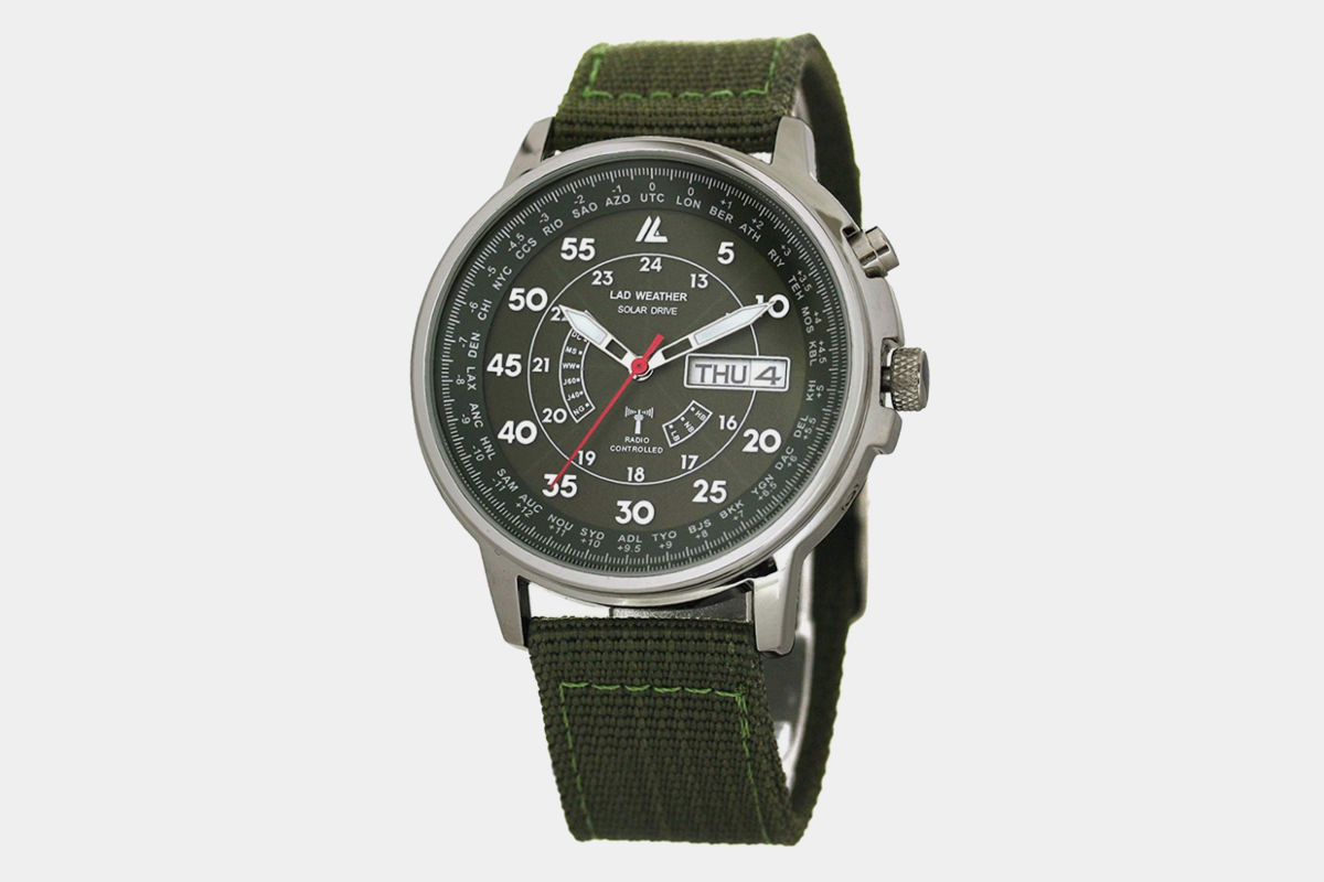 LAD Weather Radio Controlled Watch