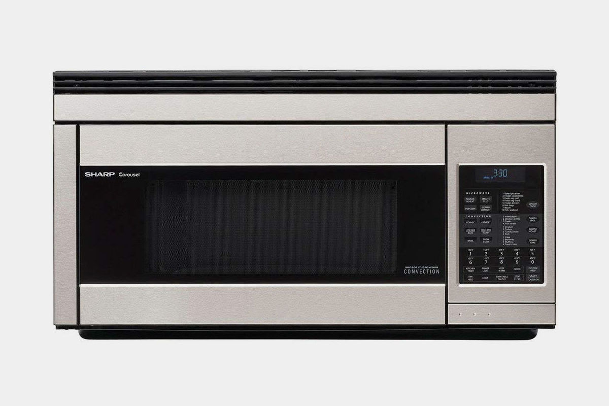 SHARP R-1874 850W OVER-THE-RANGE MICROWAVE OVEN