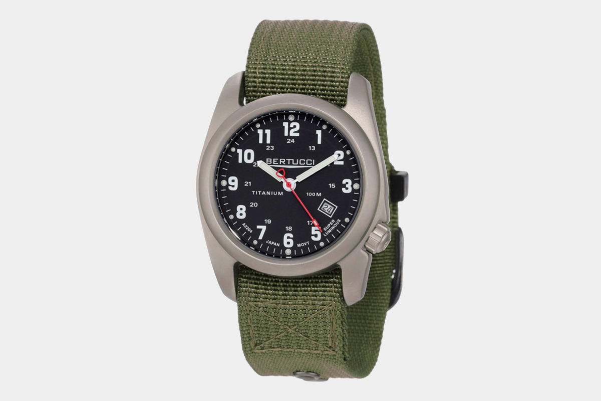 Bertucci 12122 A-2T Titanium Field Men’s Watch