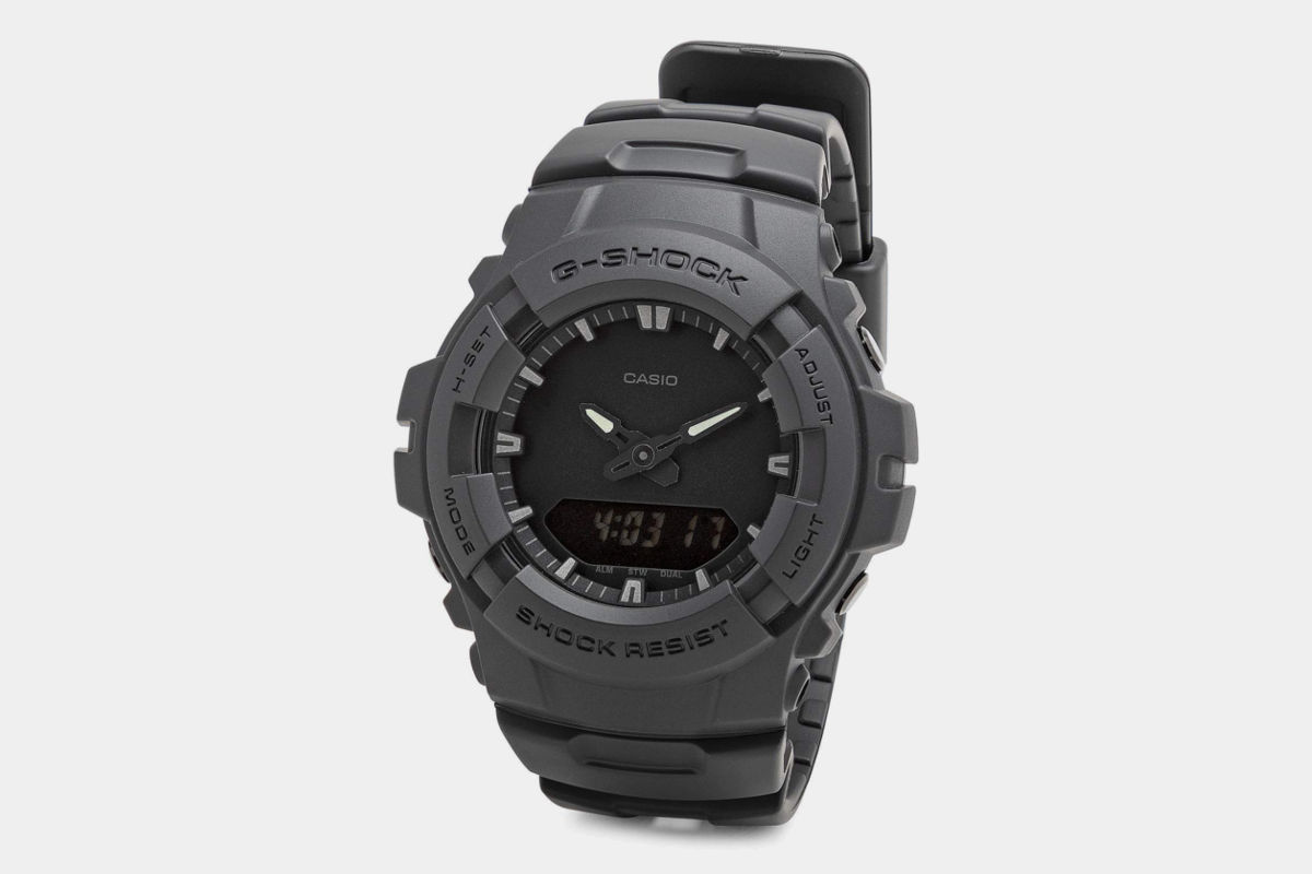 Casio G-Shock Men's Black Out Series Analog Digital Watch