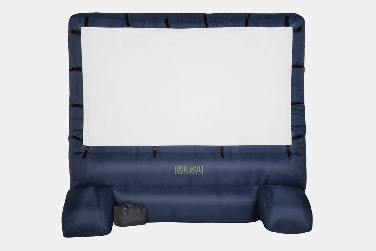 Gemmy Deluxe 144-Inch Inflatable Projector Screen