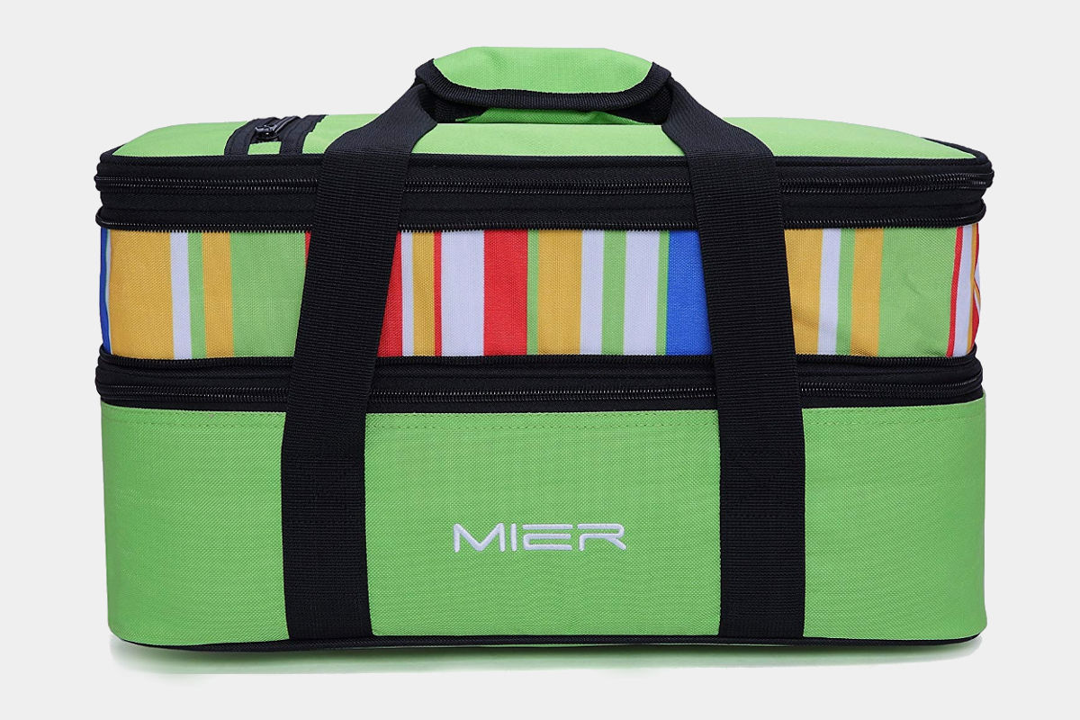 MIER Insulated Double Food Bag