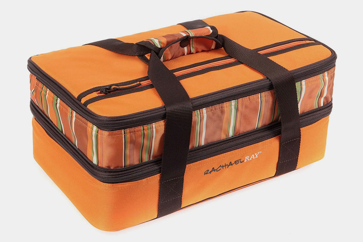 Rachael Ray Expandable Lasagna Lugger Insulated Food Bag