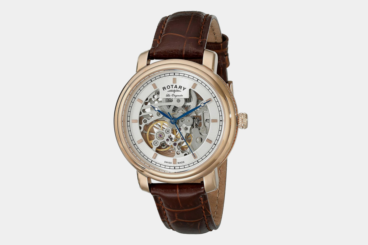 Rotary Men's gs9050506 Analog Display Swiss Automatic Watch