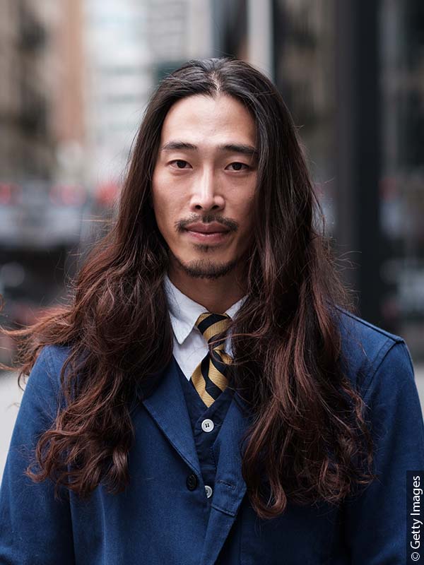 man-with-groomed-long-hair