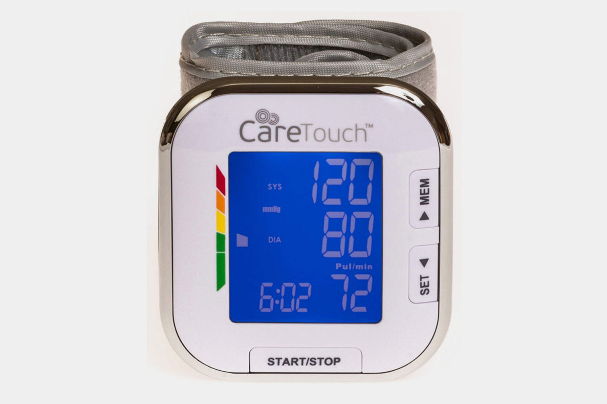 Care Touch Fully Automatic Wrist Blood Pressure Cuff Monitor