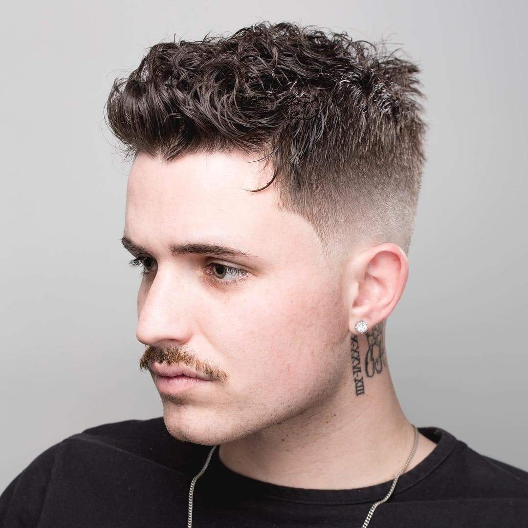 short-haircuts-for-men-with-curly-hair