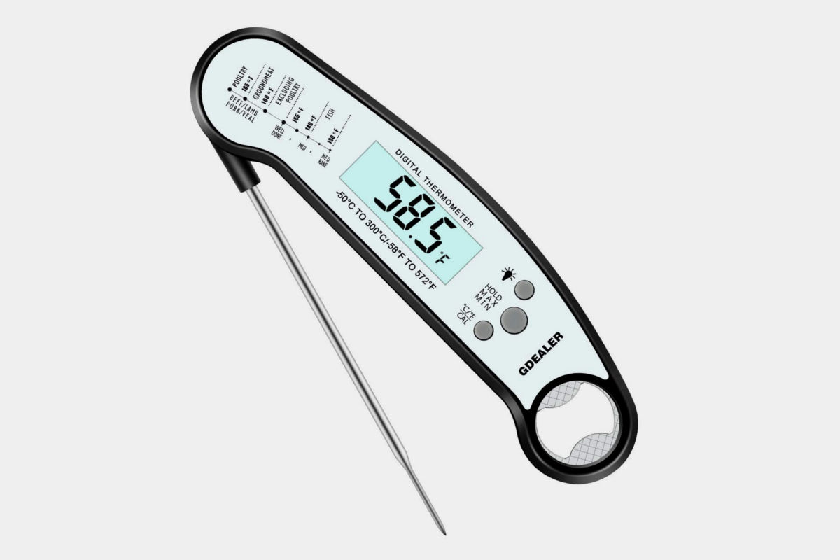 GDEALER Waterproof Thermometer
