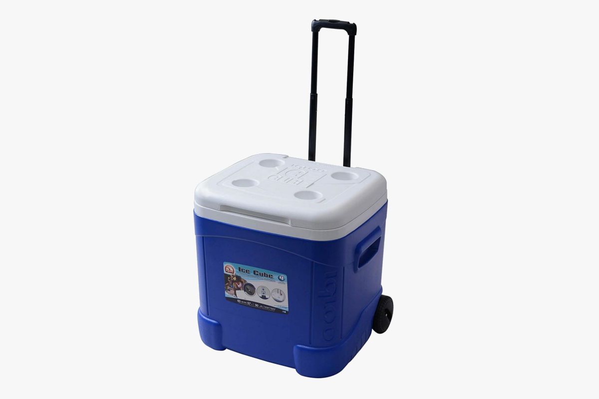 Igloo 60-Quart Ice Cube Roller Cooler