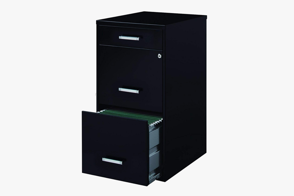 Office Dimensions 3 Drawer Metal File Cabinet
