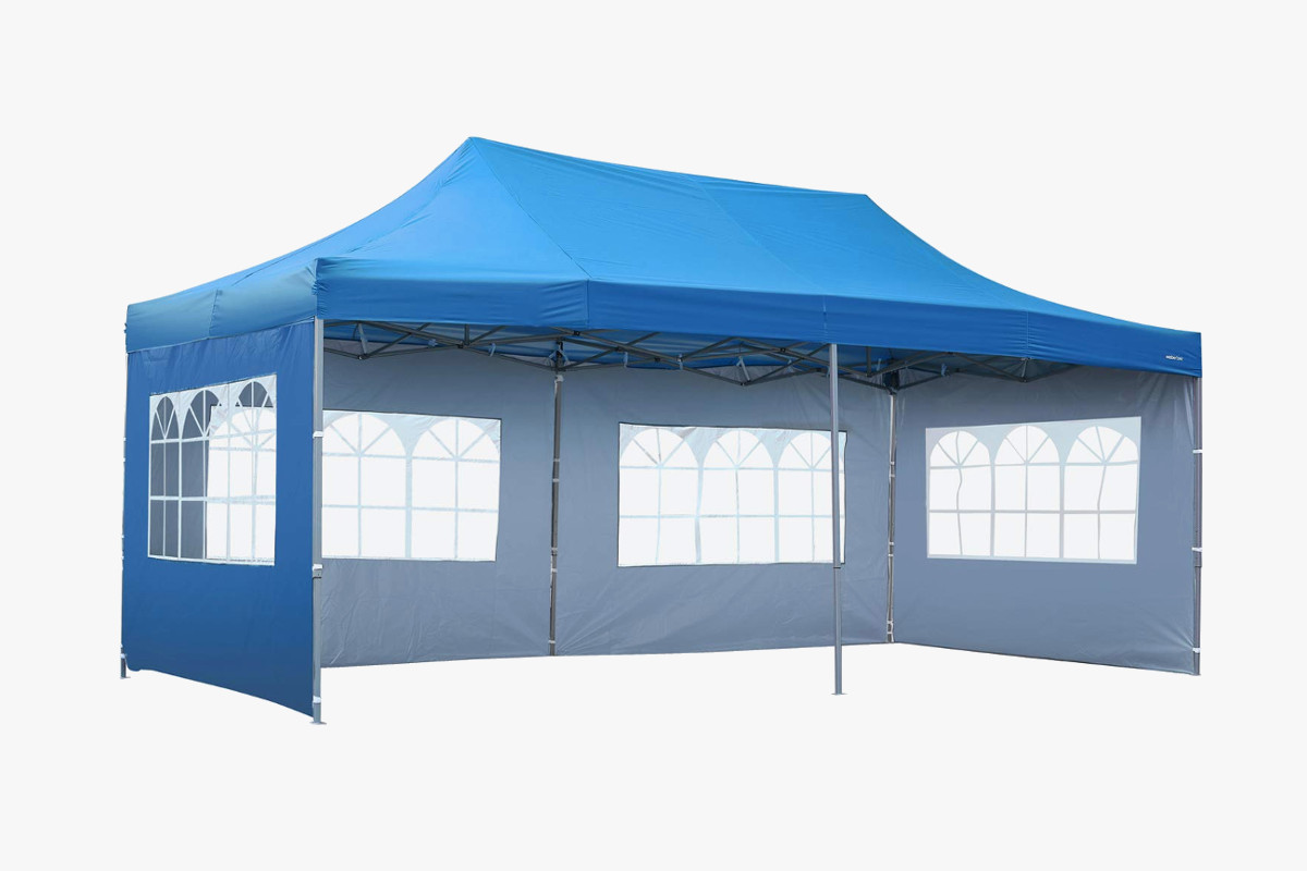 Outdoor Basic 10 x 20-Foot Pop-Up Tent