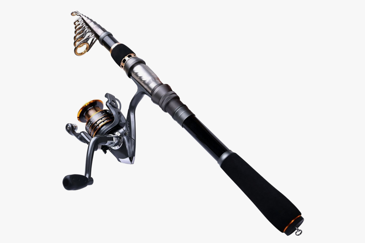 PLUSINNO Telescopic Fishing Rod and Reel