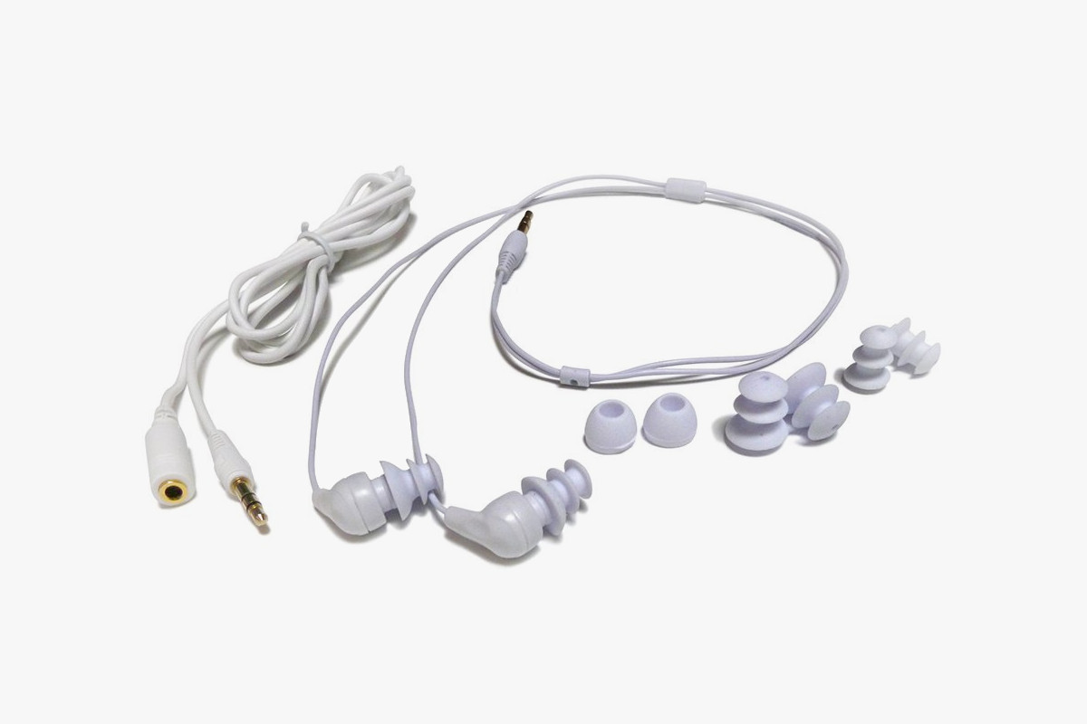 Swimbuds Headphones and 8 GB SYRYN MP3
