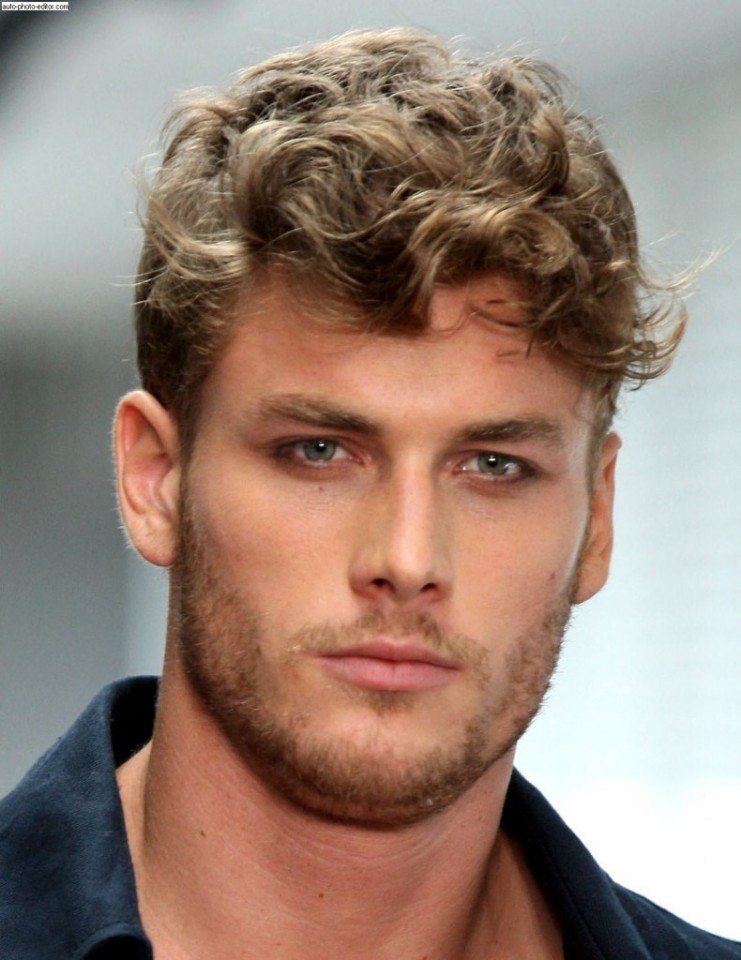 beautiful Best Haircuts For Semi Curly Hair Male for Rounded Face