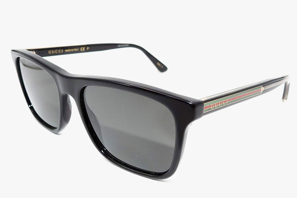 GUCCI GG0381S Black Polarized Sunglasses