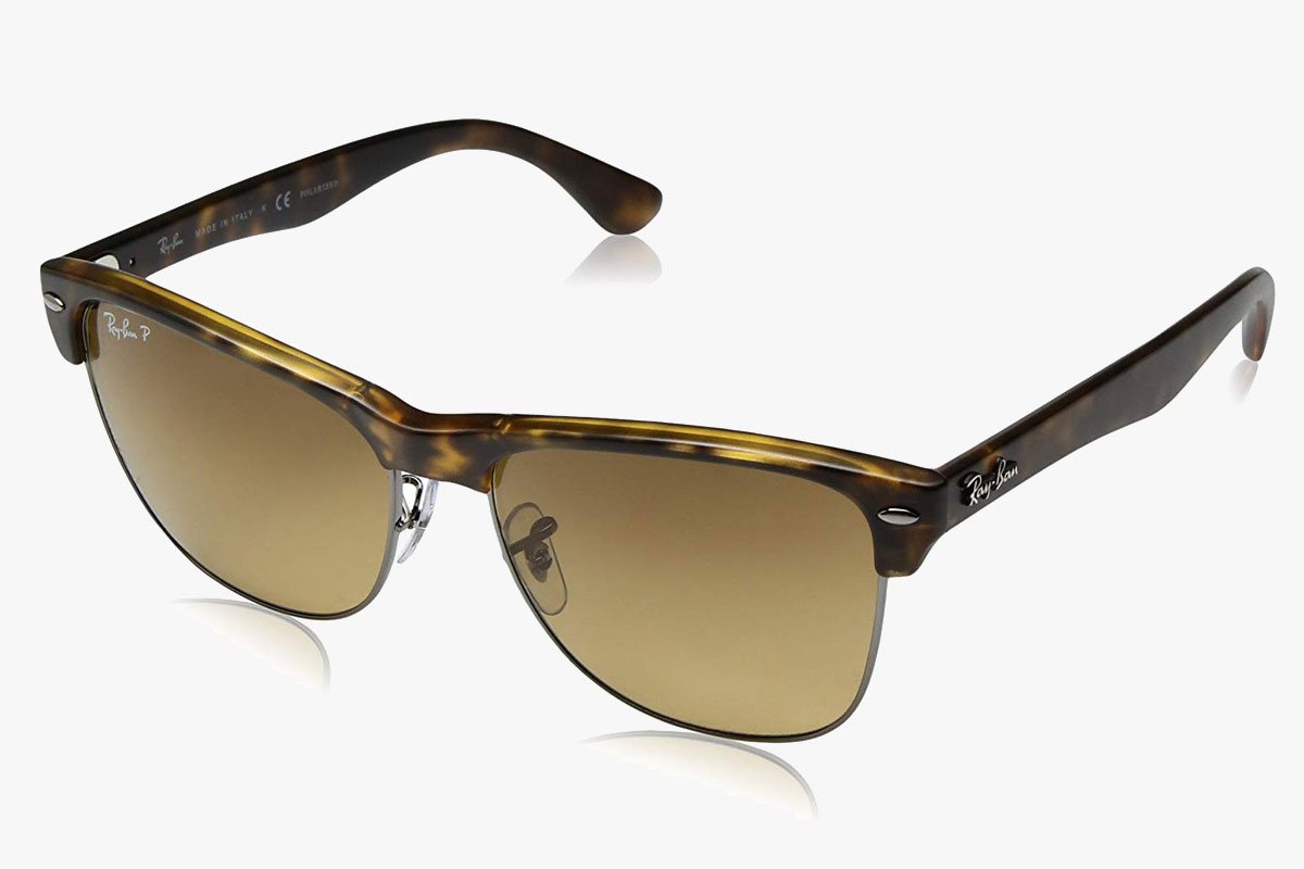 Ray-Ban RB4175 Clubmaster OverSized Polarized Sunglasses