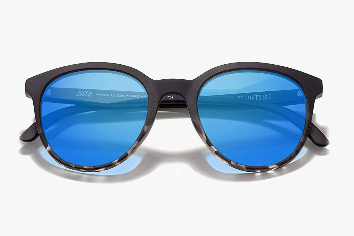 Sunski Makani Tortoise Frame Polarized Sunglasses